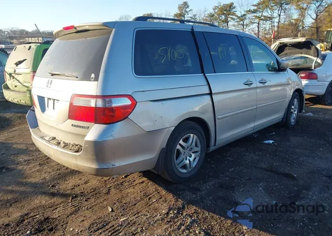 2005 Honda Odyssey Ex from USA, damaged, VIN 5FNRL38465B018227